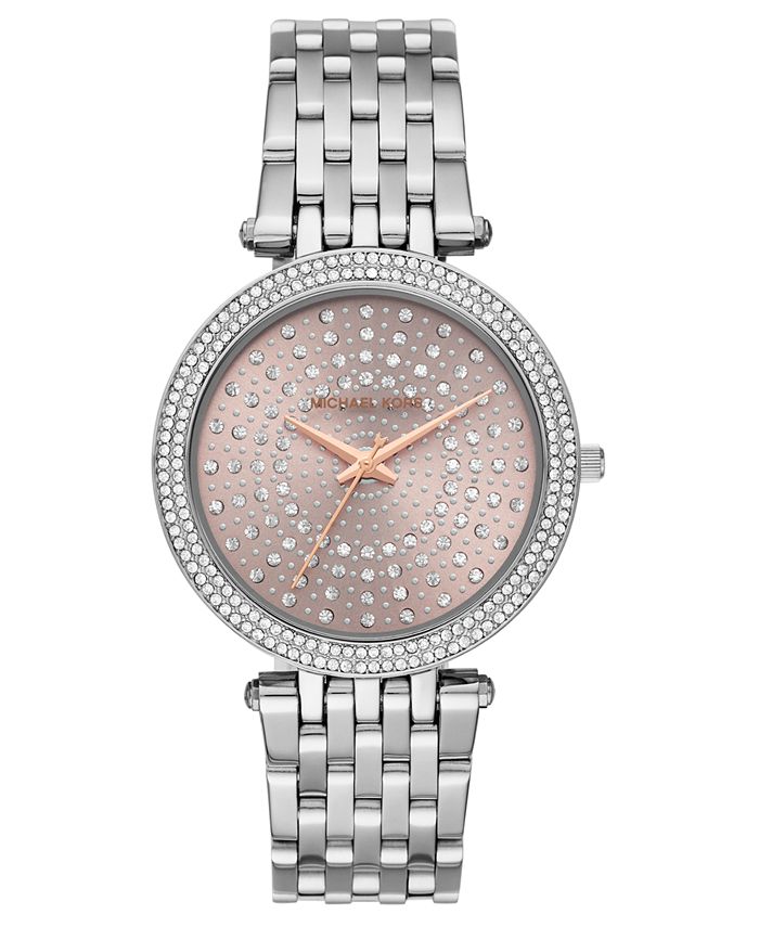 Michael Kors Women's Darci Stainless Steel Bracelet Watch 39mm - Macy's