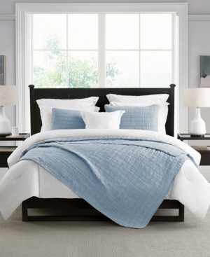 Enzyme Washed Crinkle Quilt Set - Twin/Twin Xl