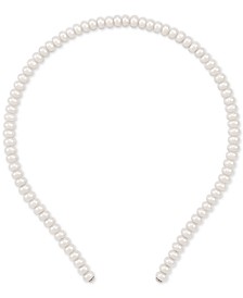 Cultured Freshwater Pearl (6 - 7 mm) Headband in Sterling Silver