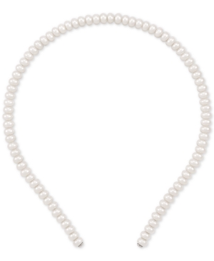 image of Cultured Freshwater Pearl (6 - 7 mm) Headband in Sterling Silver