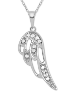 image of Diamond (1/10 ct. t.w.) Angel Wing 18
