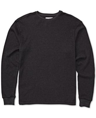 billabong men's essential thermal sweatshirt