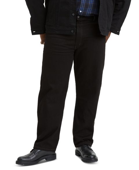 Мужские джинсы Levi's Big & Tall 505™ Original-Fit Non-Stretch, цвет: Чёрный
