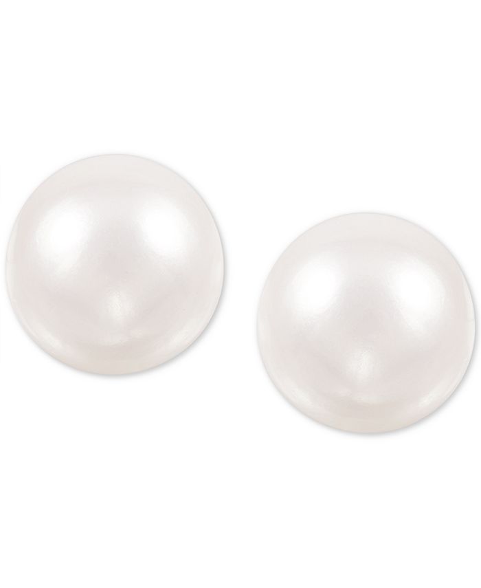 Pearl earrings deals at macy's