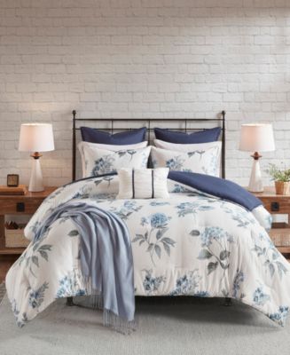 Madison Park Zennia Seersucker 7-Pc. Comforter Sets - Macy's