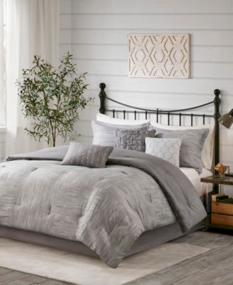 Walter Seersucker 7-Pc. Comforter Set, California King