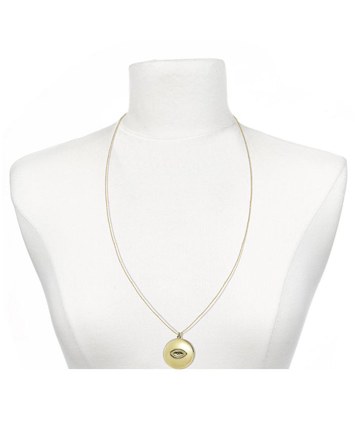 Argento vivo evil eye necklace shop