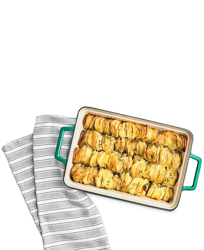 Martha Stewart Collection Enameled Cast Iron Lasagna Pan, Created for Macy's Macy's