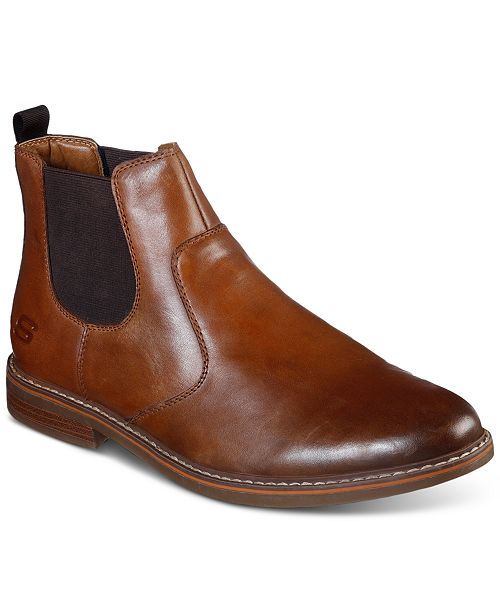 Skechers Men S Bregman Morago Chelsea Ankle Boots From Finish