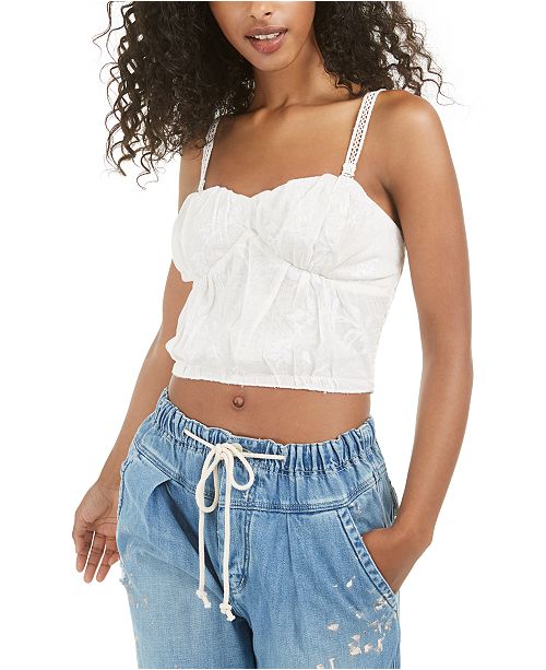 Free People All I Want Corset Camisole Reviews Tops Macy S