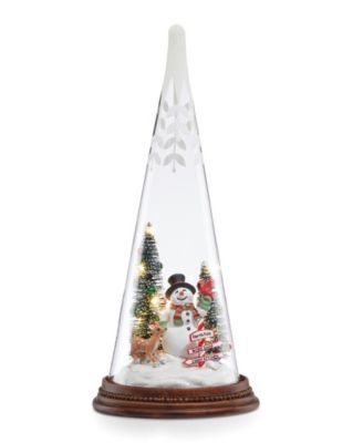 Lenox - Glass Lit Snowman Friends Figurine