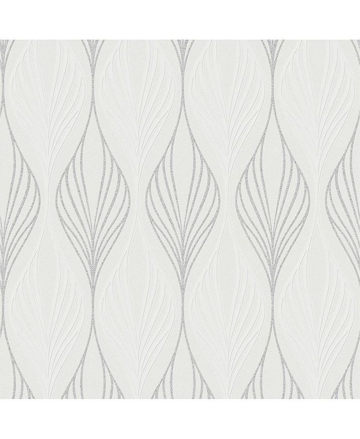 Graham & Brown Graham Brown Optimum White and Duck Egg Wallpaper Macy's