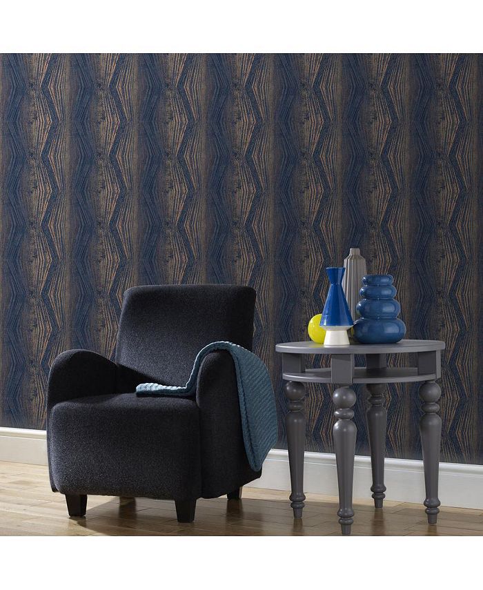 Graham & Brown Graham Brown Vermeil Stripe Charcoal Wallpaper Macy's