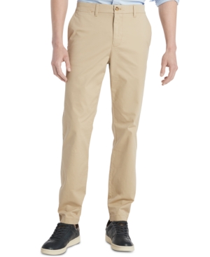 image of Tommy Hilfiger Men-s Th Flex Stretch Slim-Fit Chino Pants, Created for Macy-s