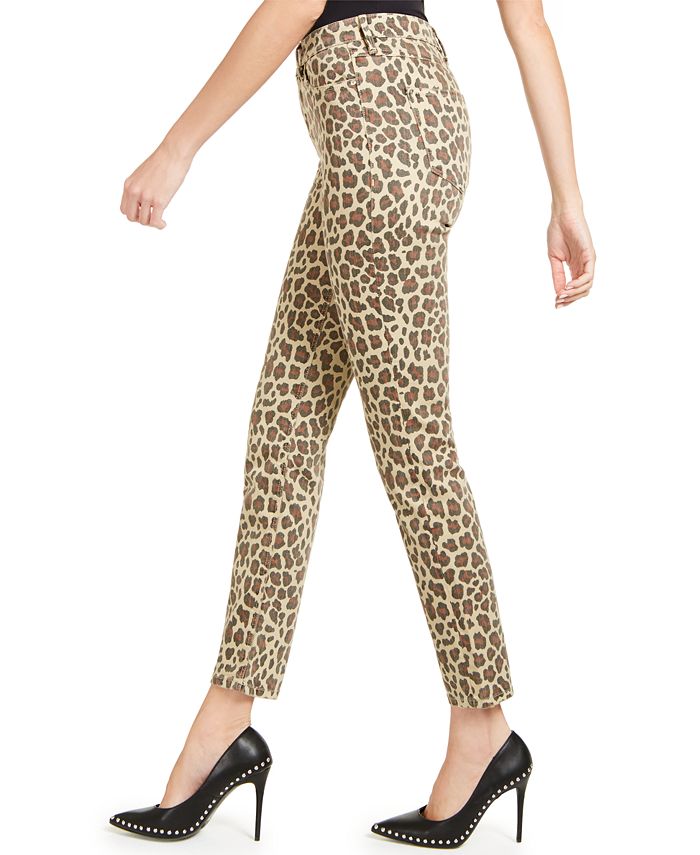 guess shoes leopard print