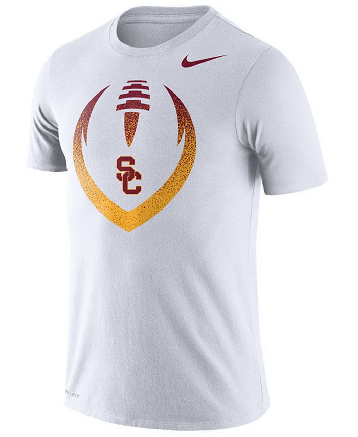 Nike Men's USC Trojans Dri-Fit Cotton Icon T-Shirt & Reviews - Sports ...