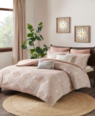 Ellipse Jacquard Cotton Duvet Cover Sets