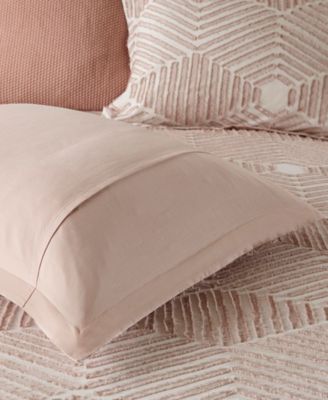 Ellipse Jacquard Cotton 3-Pc. Duvet Cover Set, King/California King