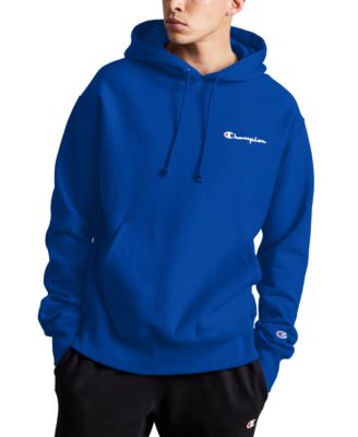 champion hoodie mens blue