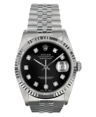 Macy's pre owned rolex hotsell