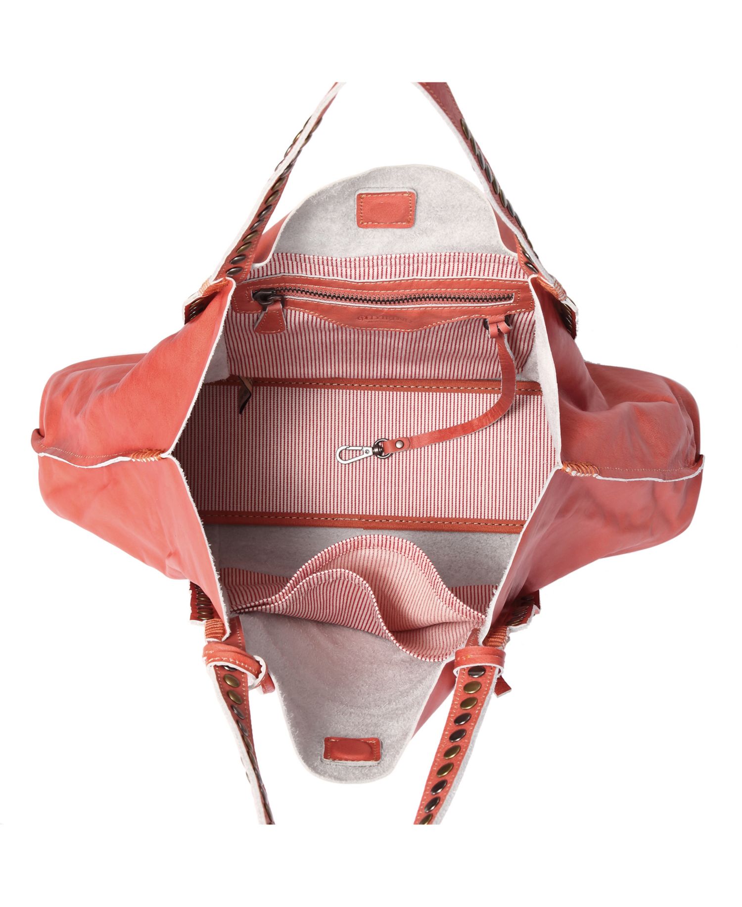 Birch Medium Leather Tote Bag