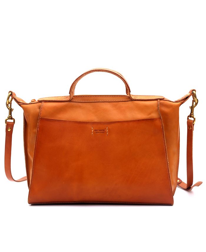 TREND Gypsy Leather Satchel Bag & Reviews - Handbags & Accessories -
