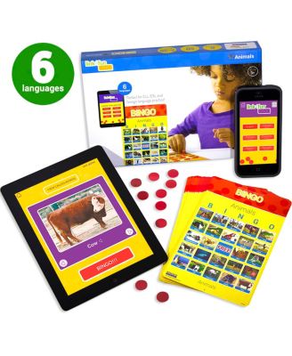Stages Learning Materials Link4Fun Real Photo Animal Bingo Game