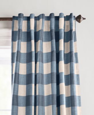 Grainger Buffalo Check Blackout Window Curtain