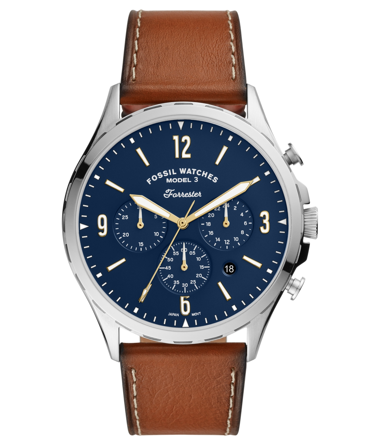 Fossil watches model 3 forrester clearance