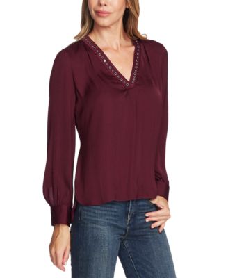 vince camuto petite tops