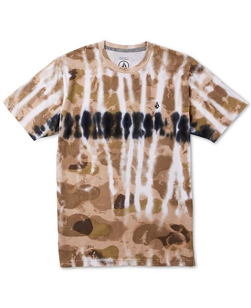 Volcom Big Boys Beater Tie Dye Camo T Shirt Reviews Shirts