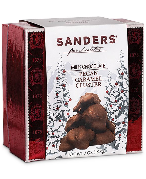 Sanders milk chocolate caramel pecan clusters reviews food