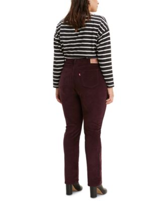 Levi's Plus Size Straight-Leg Corduroy Pants