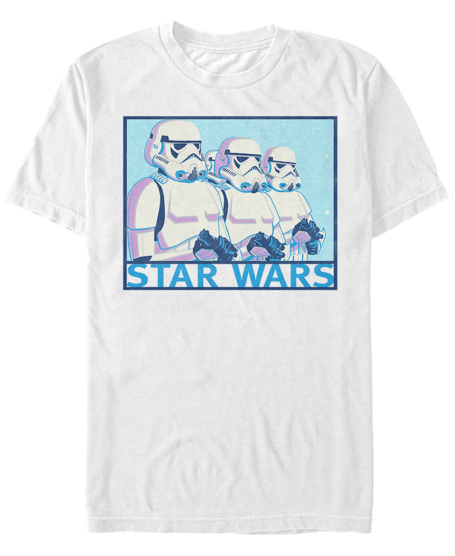 Star Wars Men's Classic Stormtroopers In Line Short Sleeve T-Shirt