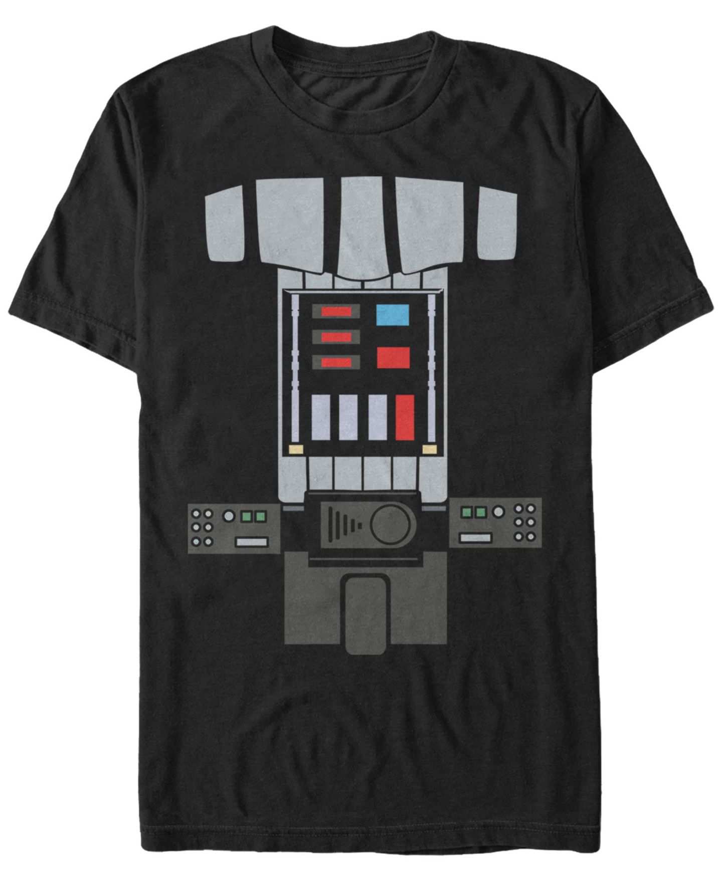 Мужская футболка Fifth Sun Star Wars Classic Darth Vader Costume Short Sleeve, цвет: Чёрный — фото 1