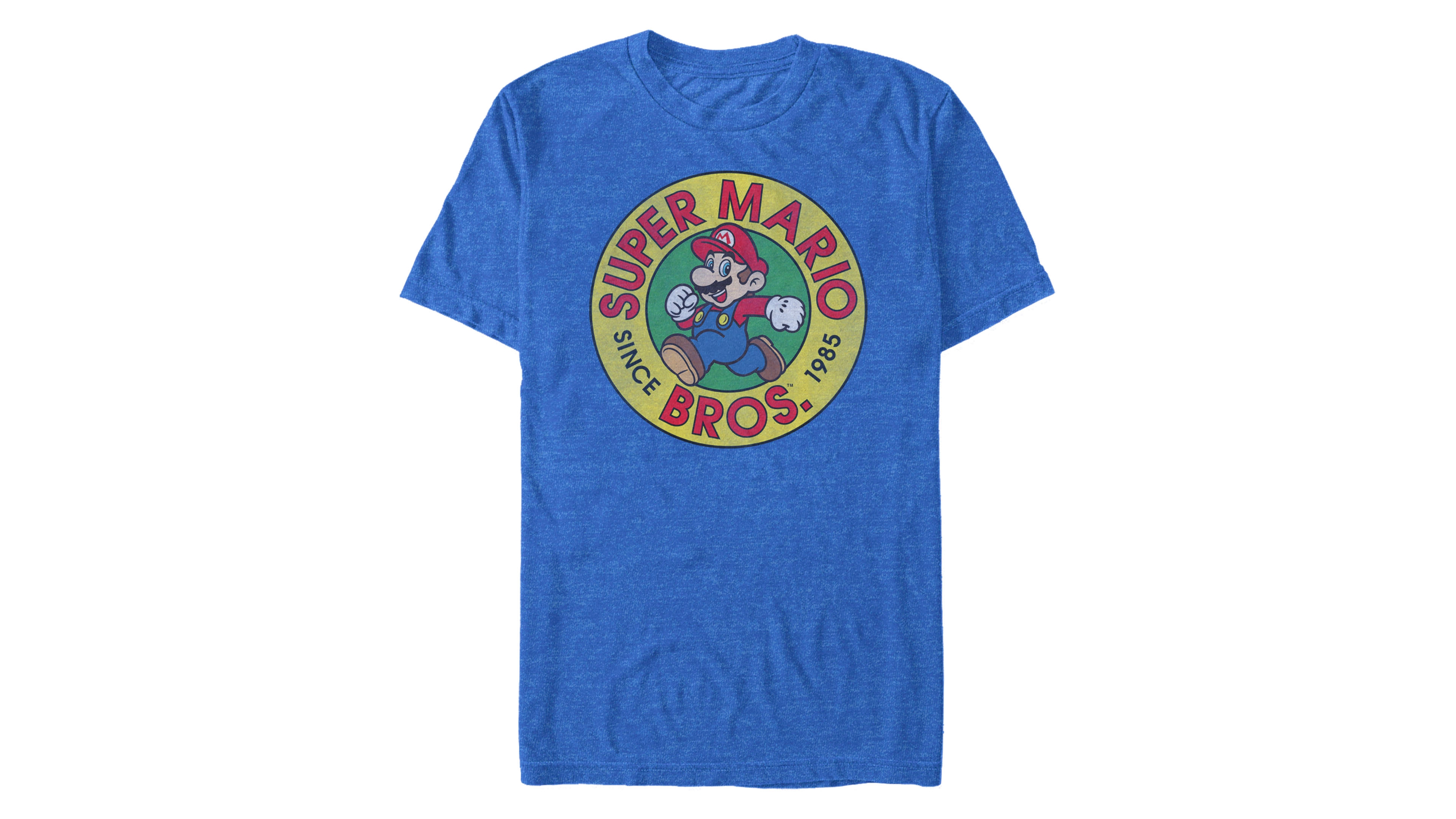 Nintendo Men's Super Mario Running Short Sleeve T-Shirt