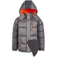 CB Sports Big Boys 2-Pc. Puffer Jacket & Hat Set