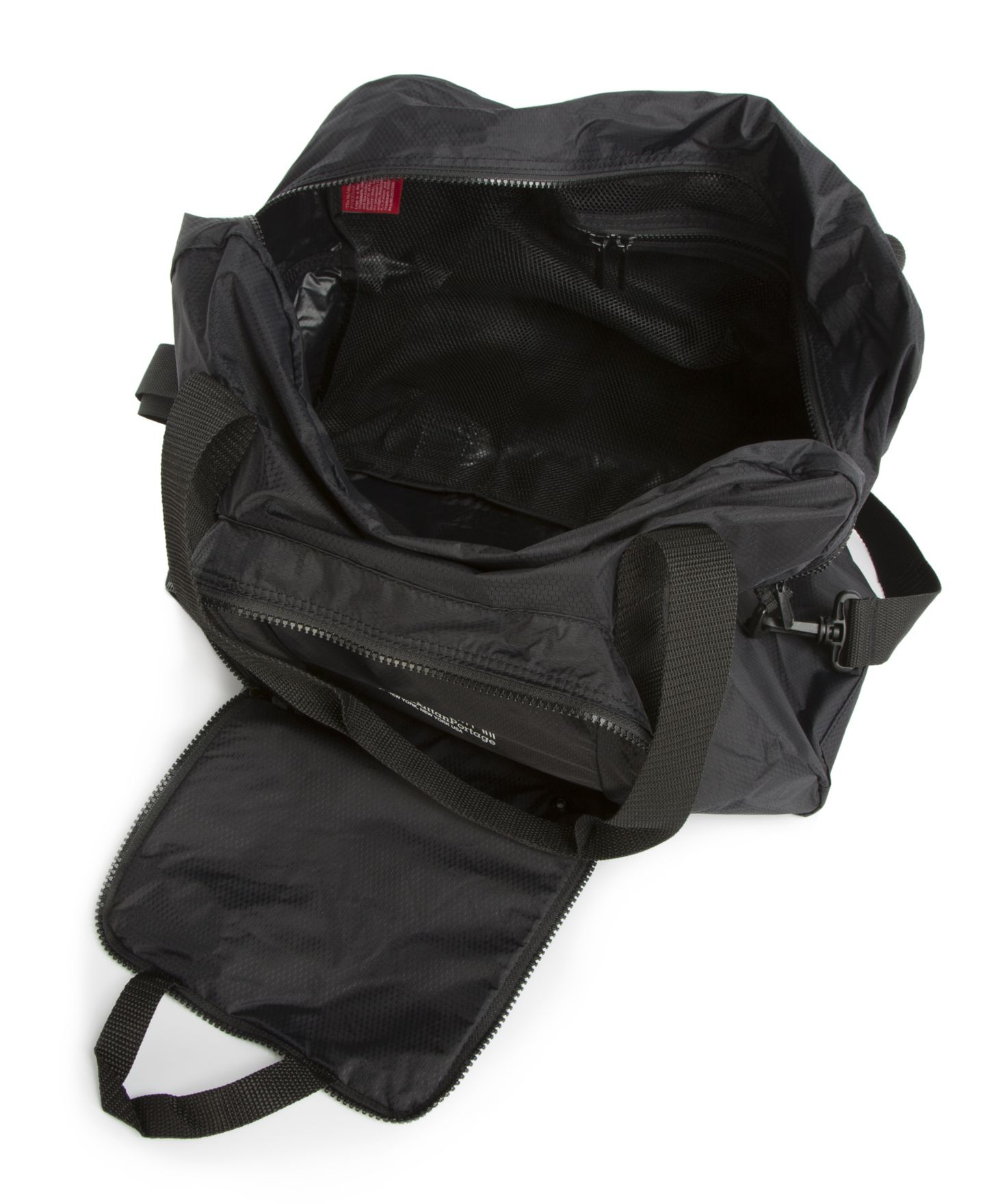 Женская сумка Manhattan Portage Packable 3 Decker Duffel, цвет: Чёрный — фото 7