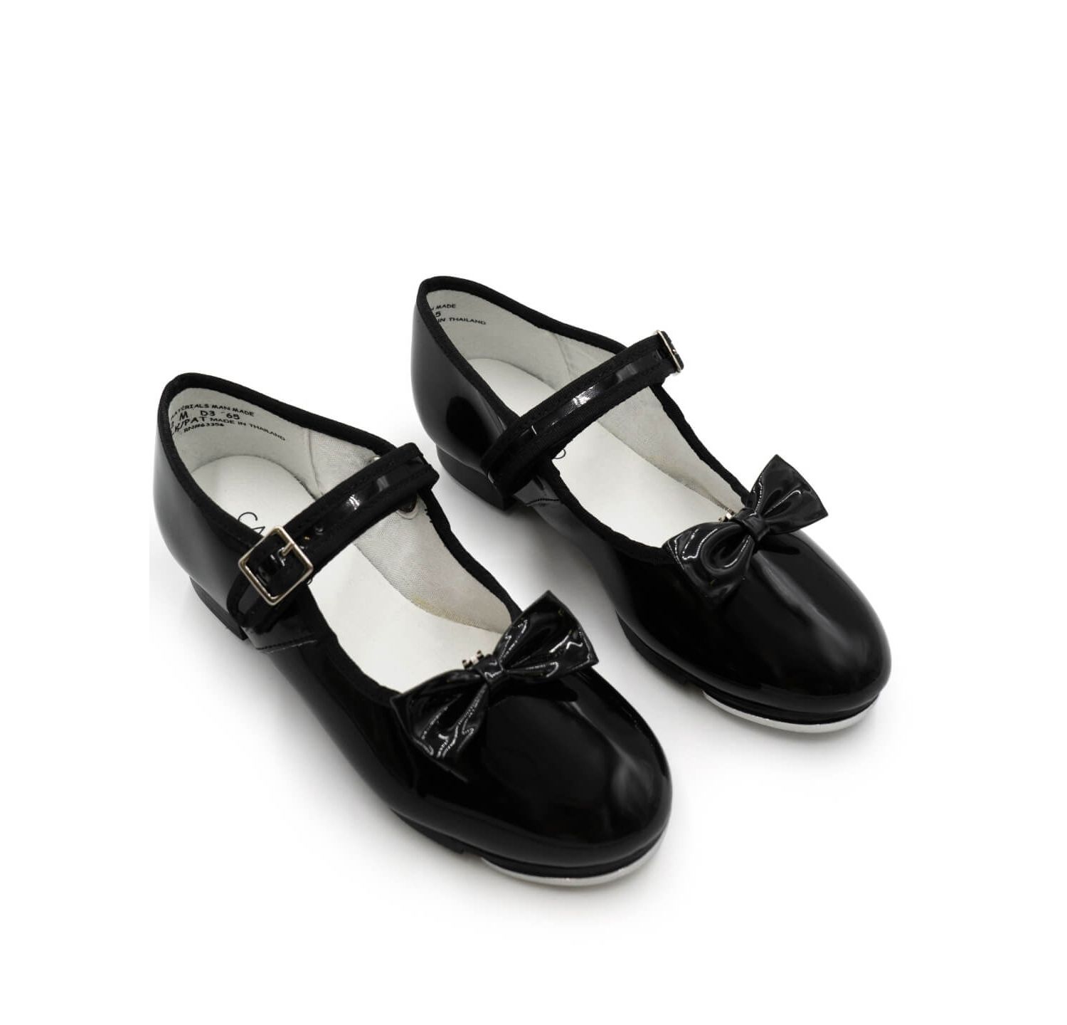 Girls Mary Jane Tap Shoe Black Patent