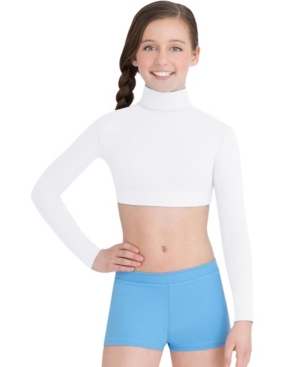 Capezio Big Girls Turtleneck Long Sleeve Top