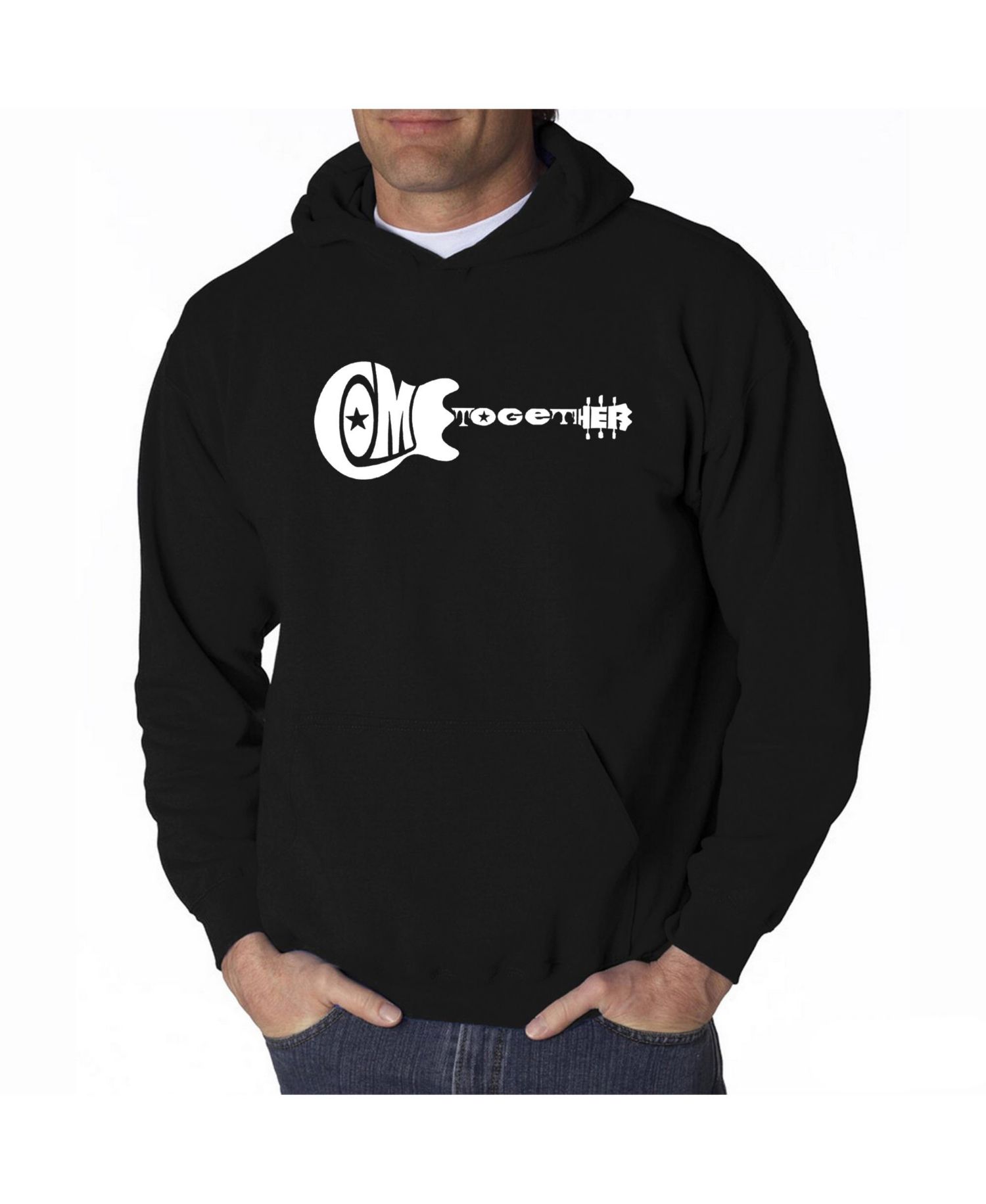 Men's Word Art Hoodie - Come Together