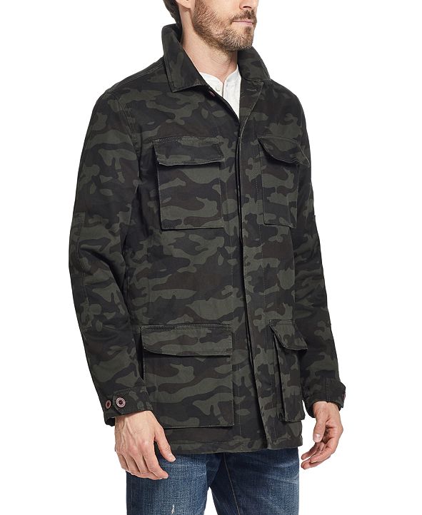 Weatherproof Vintage Men's Fleece Lined Camo Jacket, Created for Macy's