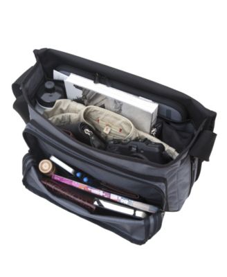 Medium Europa with Back Zipper and Compartments