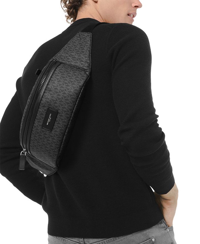 Michael Kors Men's Greyson Leather Hip Bag Macy's