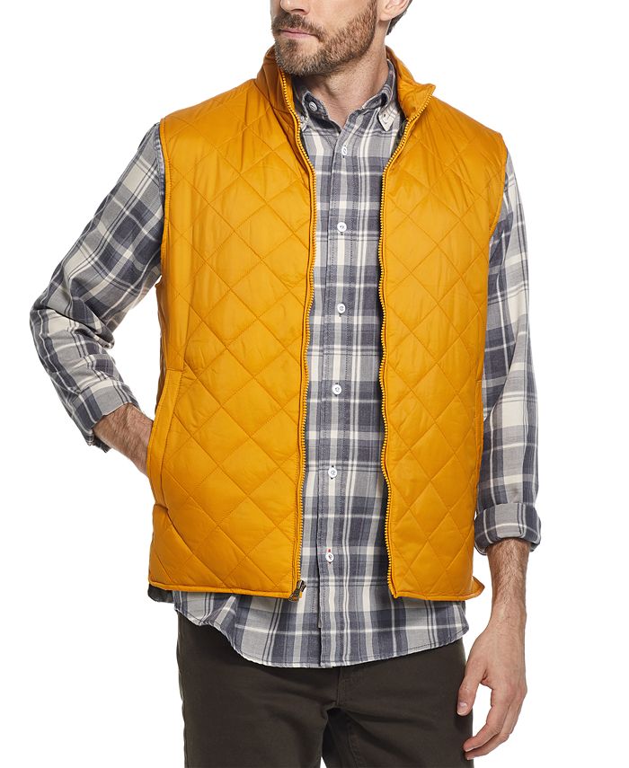 Weatherproof Vintage Men's Diamond Quilted Vest Macy's