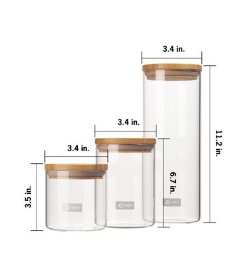 Glass Canister Set