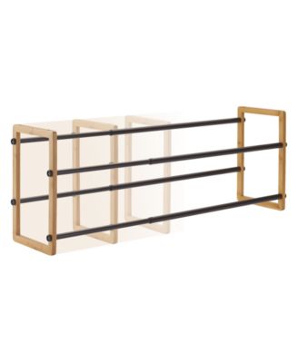 Basics 2- Tier Expandable Shoe Rack, Pack of 2