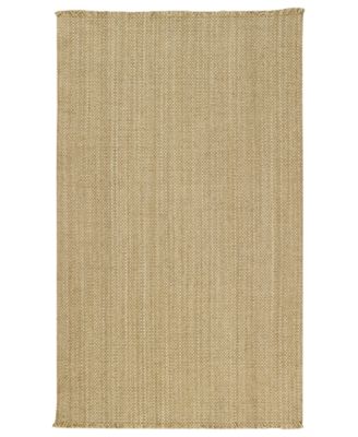 Capel - Area Rug, Hampton Flatweave 0404-700 Dune 5' x 8'
