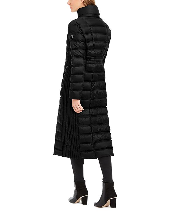Michael Kors Hooded Maxi Down Puffer Coat & Reviews - Coats - Women ...