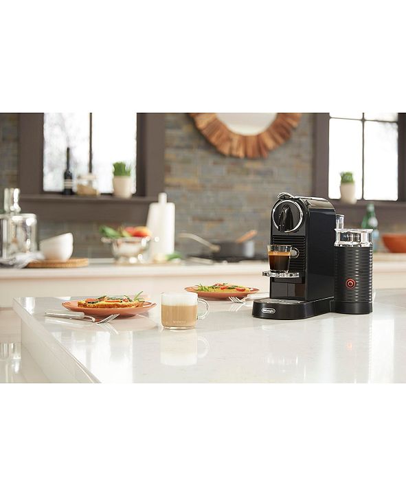 Nespresso CitiZ & Milk Coffee and Espresso Machine by De’Longhi & Reviews Coffee Makers